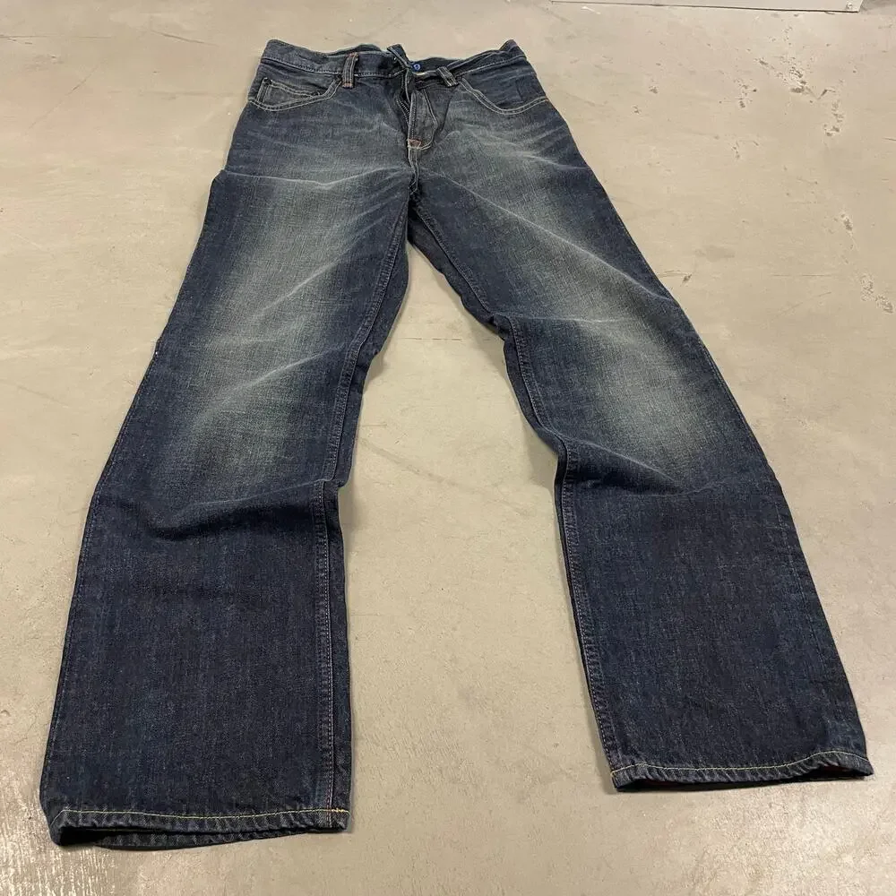Y2K flannel lined gap Jeans 28x30